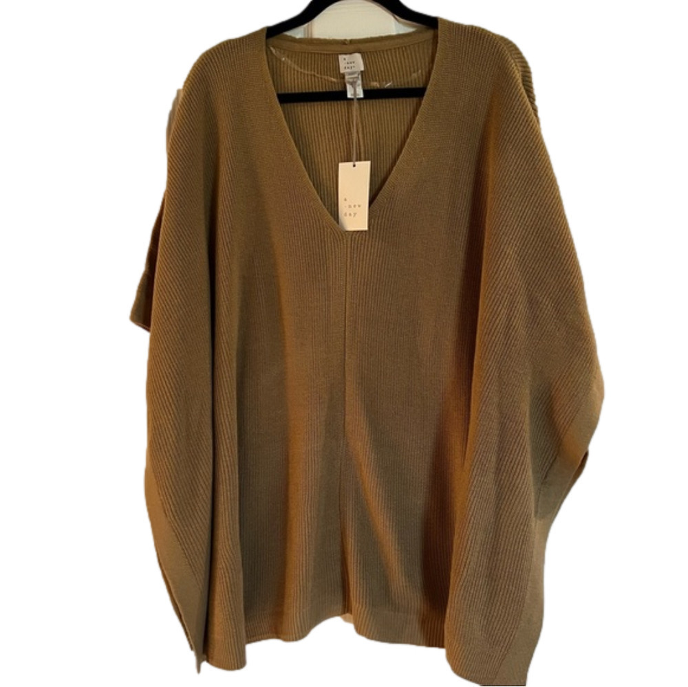 𝅺a New Day Camel Poncho - FLASH SALE TODAY ONLY!
